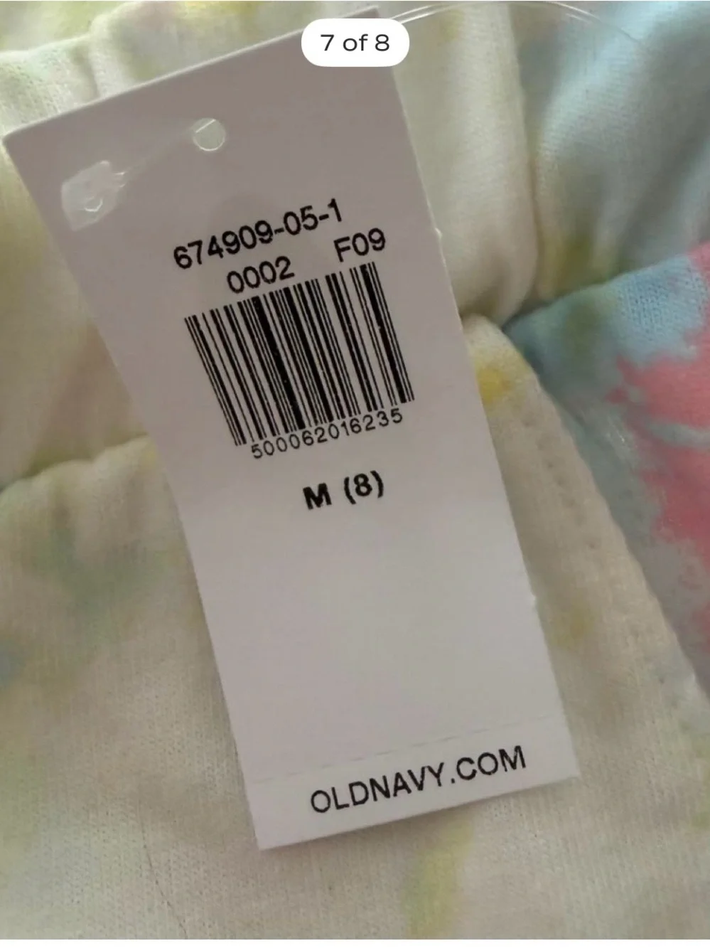 Old Navy Pastel Tie-Dye Shorts in Yellow, Blue, Pink